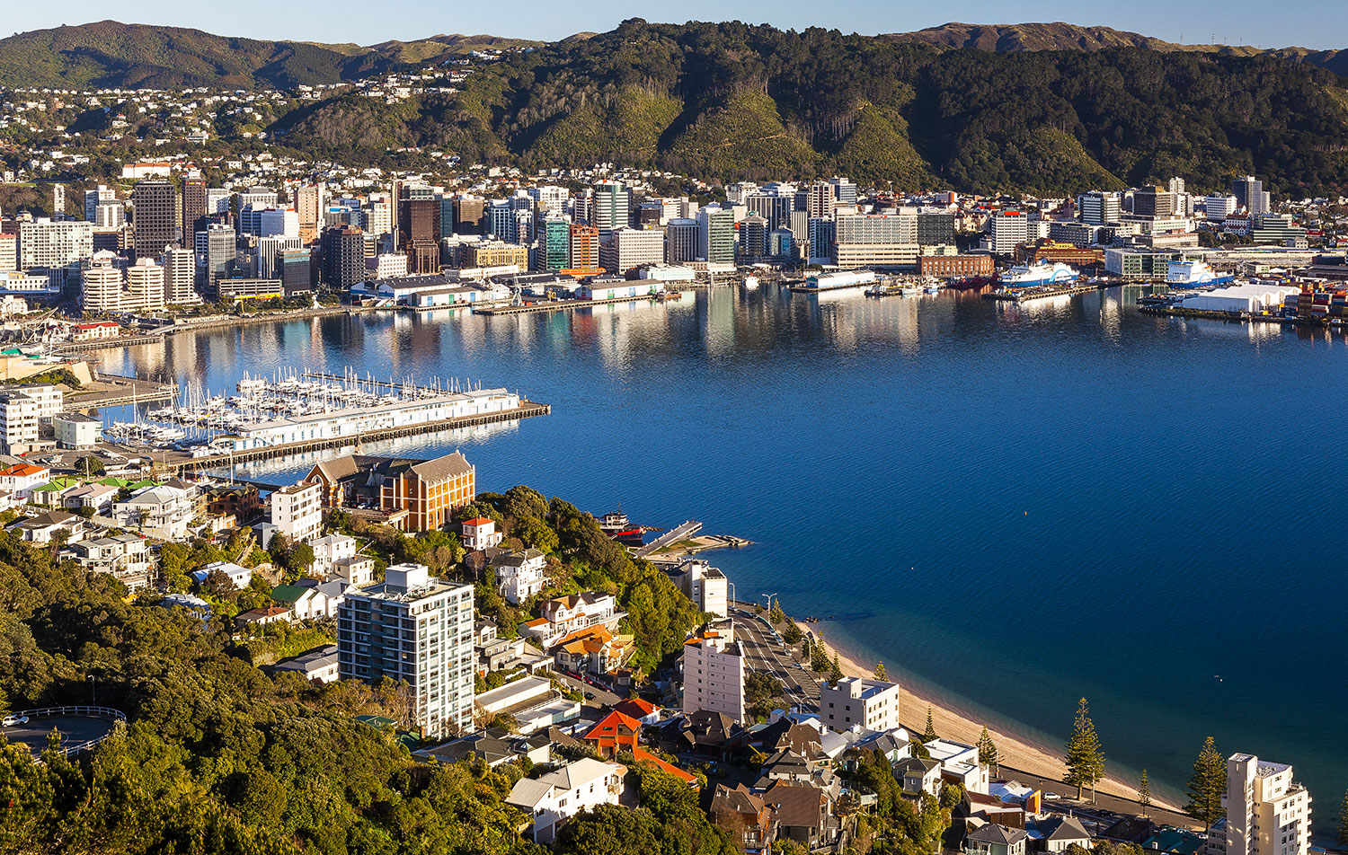 Wellington Harbour, Wellington, New Zealand