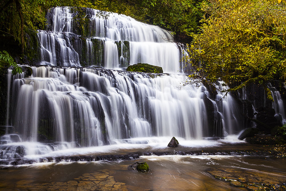 Purakaunui Falls, The Catlins, New Zealand