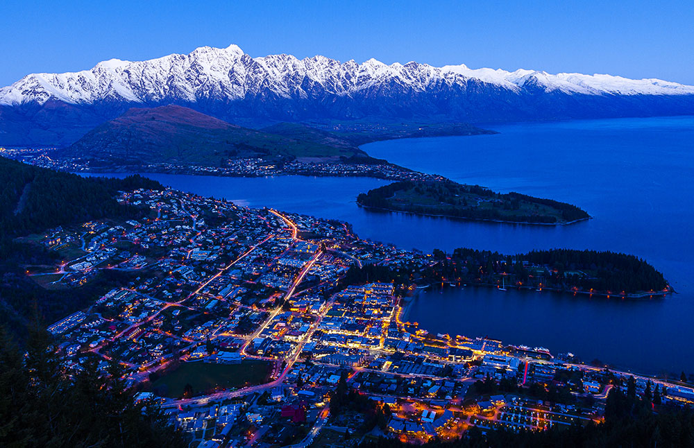 Queenstown and the Remarkables, Queenstown Lakes District, New Zealand