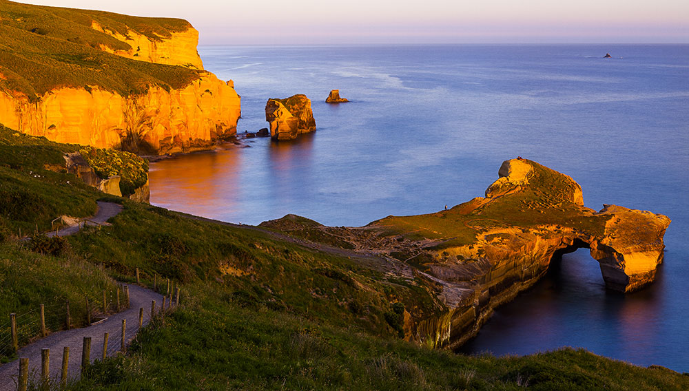 Tunnel Beach, Dunedin, New Zealand