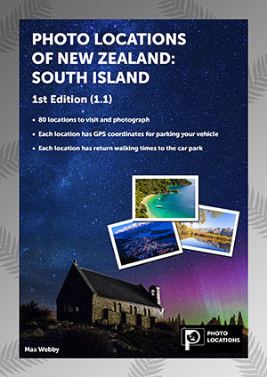 Product image of Photo Locations of New Zealand: South Island 1st Edition (1.1)